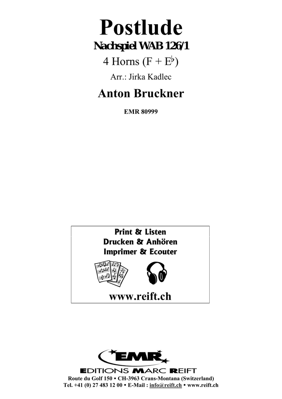 Postlude Postlude Horn scores gallery preview page 2