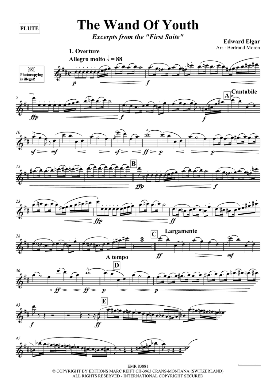 The Wand Of Youth The Wand Of Youth Flute Solo scores gallery preview page 3