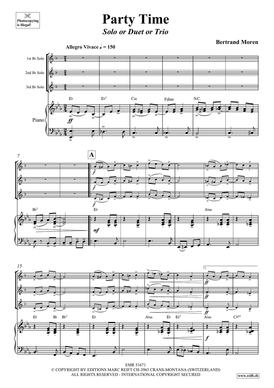 Party Time Party Time Piano Accompaniment scores gallery preview page 4