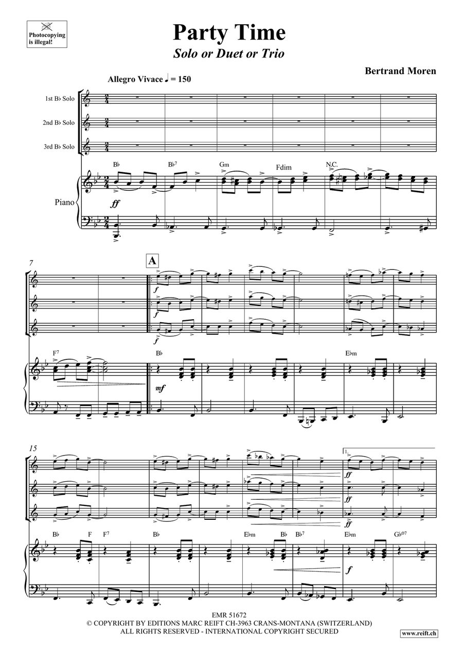 Party Time Party Time Piano Accompaniment scores gallery preview page 4