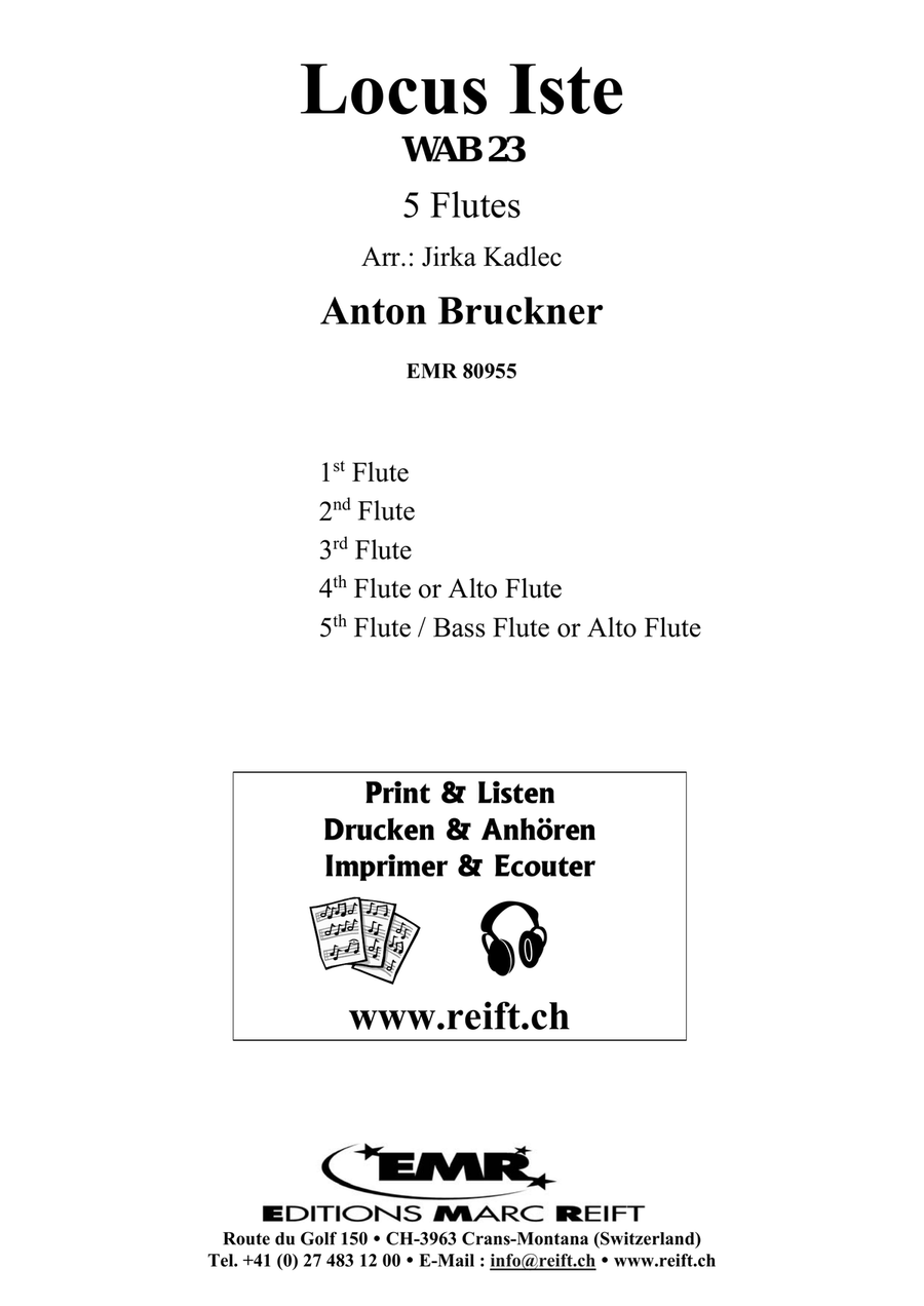 Locus Iste Locus Iste Flute scores gallery preview page 2