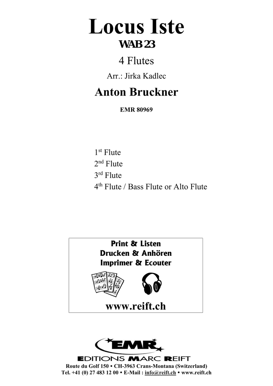 Locus Iste Locus Iste Flute Quartet scores gallery preview page 2