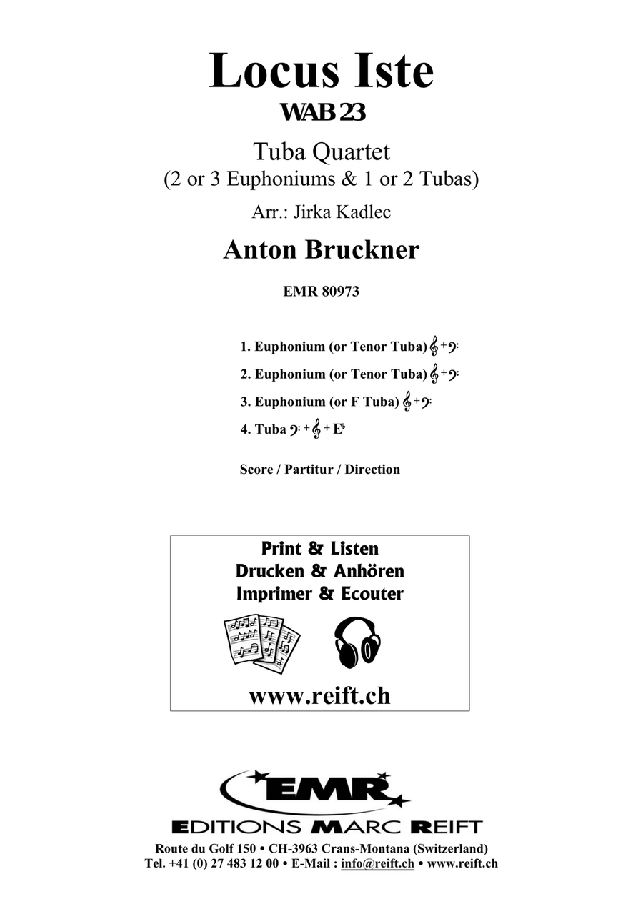 Locus Iste Locus Iste Tuba Quartet scores gallery preview page 2