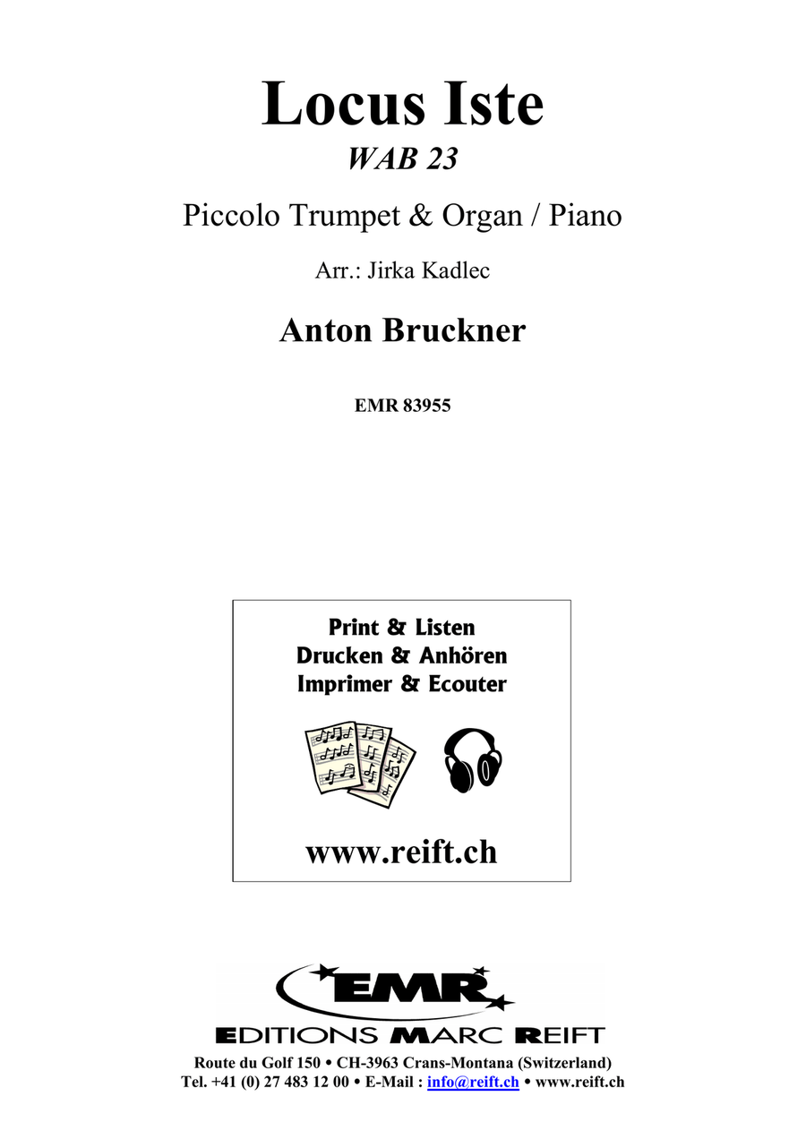 Locus Iste Locus Iste Piccolo Trumpet scores gallery preview page 2