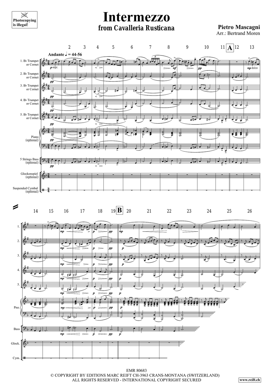 Intermezzo Intermezzo Cornet scores gallery preview page 3