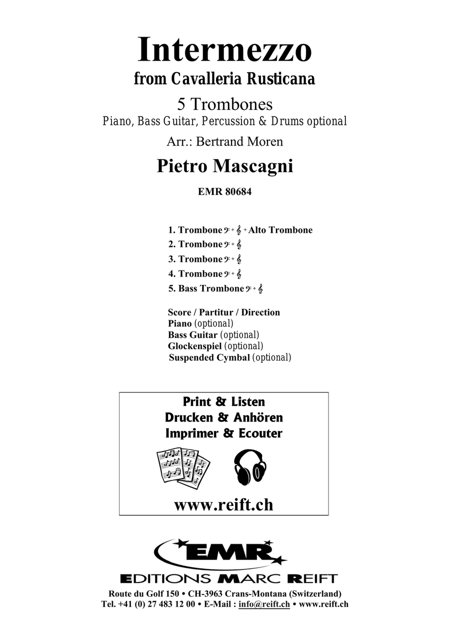Intermezzo Intermezzo Trombone scores gallery preview page 2