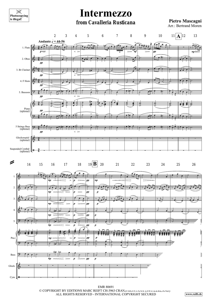 Intermezzo Intermezzo Woodwind Quintet scores gallery preview page 3