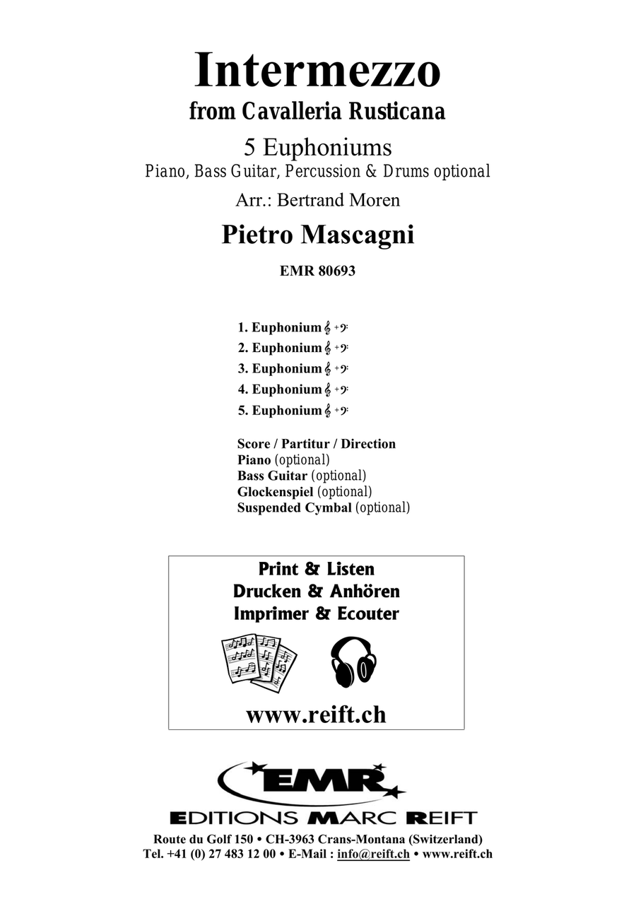 Intermezzo Intermezzo Euphonium Quintet scores gallery preview page 2