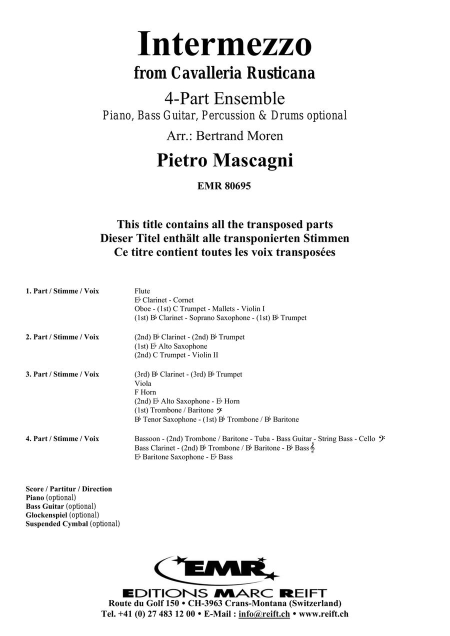 Intermezzo Intermezzo Score scores gallery preview page 2