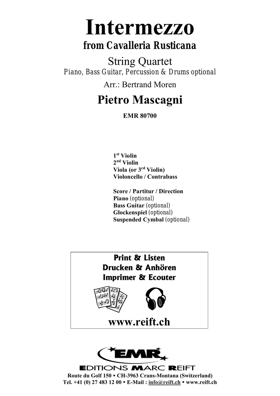 Intermezzo Intermezzo String Quartet scores gallery preview page 2