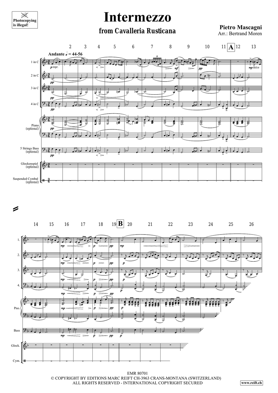 Intermezzo Intermezzo Brass Quartet scores gallery preview page 3