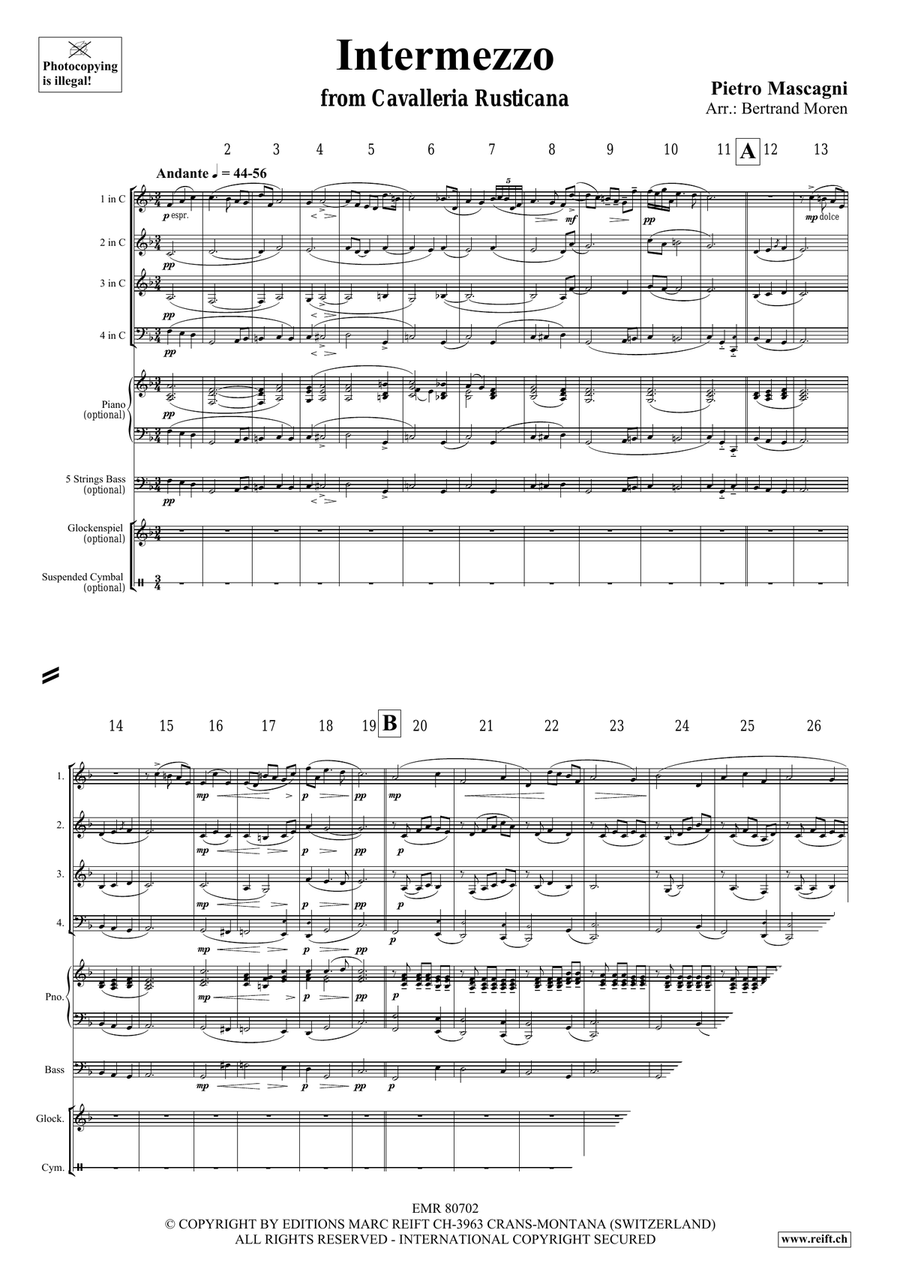 Intermezzo Intermezzo Woodwind Quartet scores gallery preview page 3