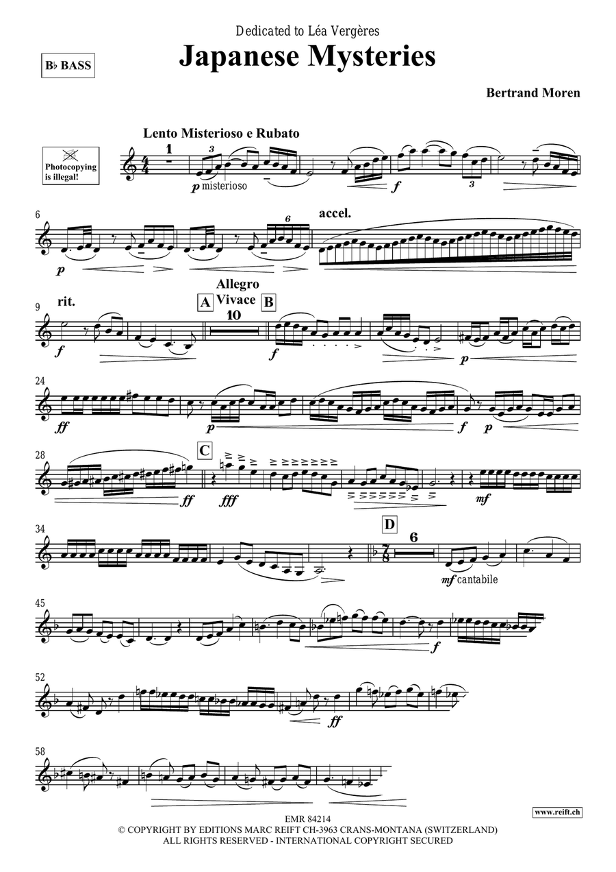 Japanese Mysteries Japanese Mysteries Voice Solo scores gallery preview page 4