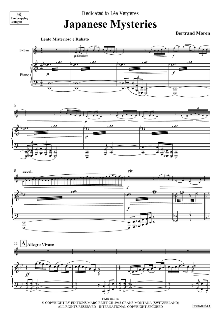 Japanese Mysteries Japanese Mysteries Voice Solo scores gallery preview page 5