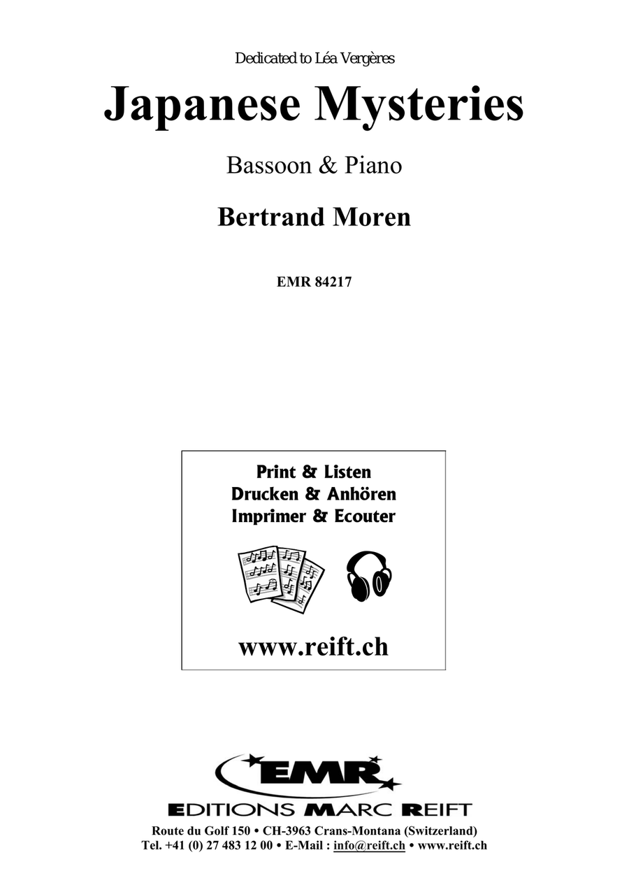 Japanese Mysteries Japanese Mysteries Bassoon Solo scores gallery preview page 2