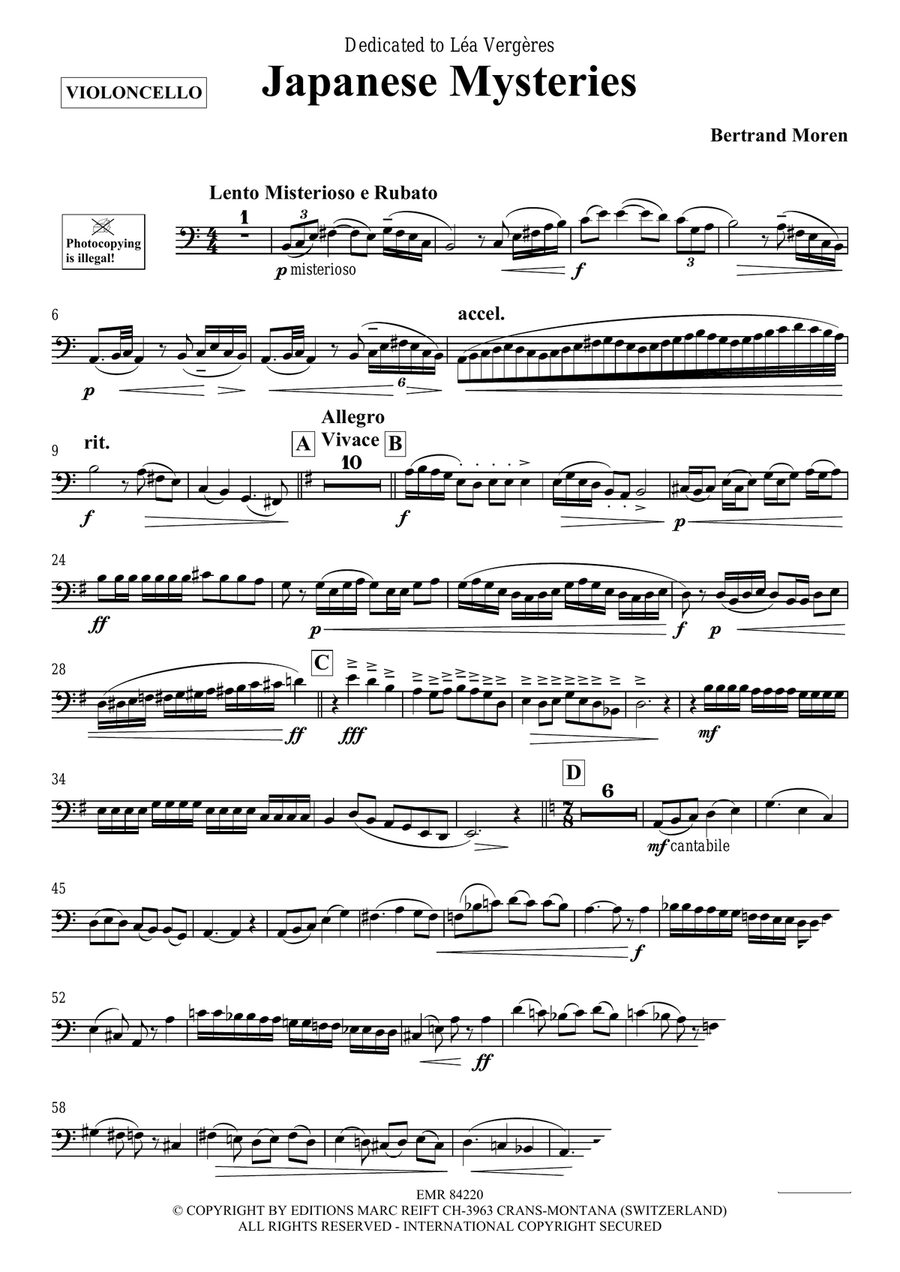 Japanese Mysteries Japanese Mysteries Piano Accompaniment scores gallery preview page 4