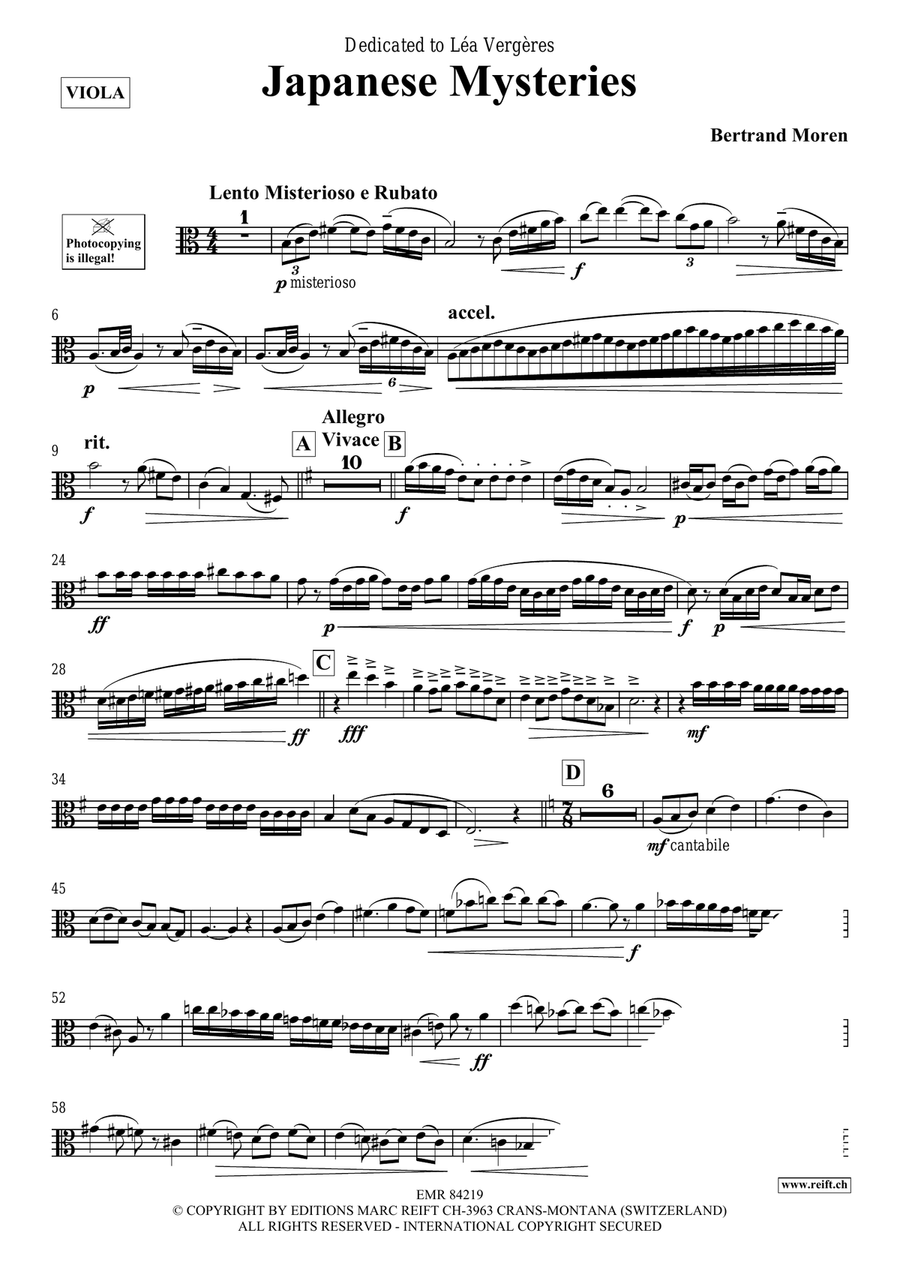 Japanese Mysteries Japanese Mysteries Piano Accompaniment scores gallery preview page 4