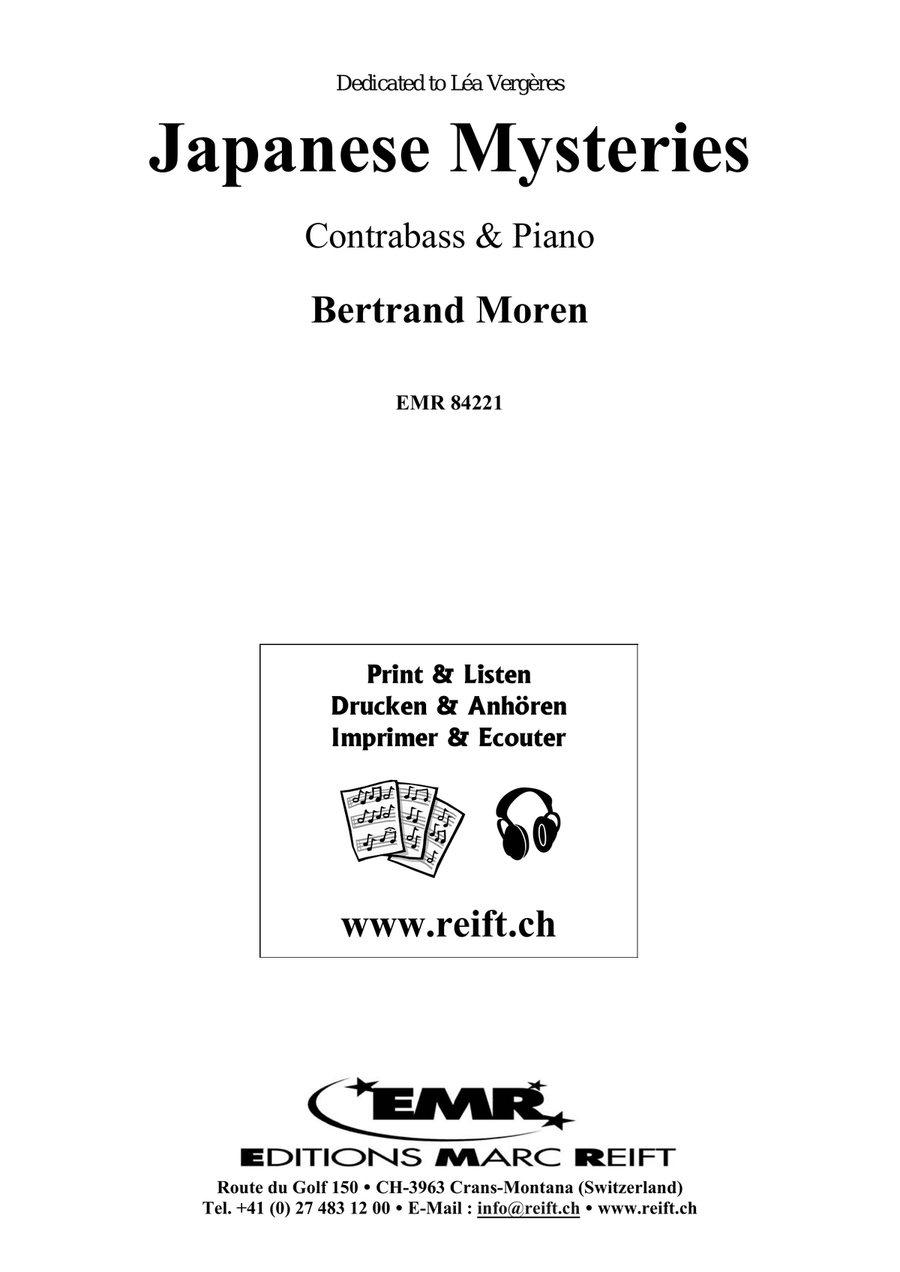Japanese Mysteries Japanese Mysteries Double Bass scores gallery preview page 2