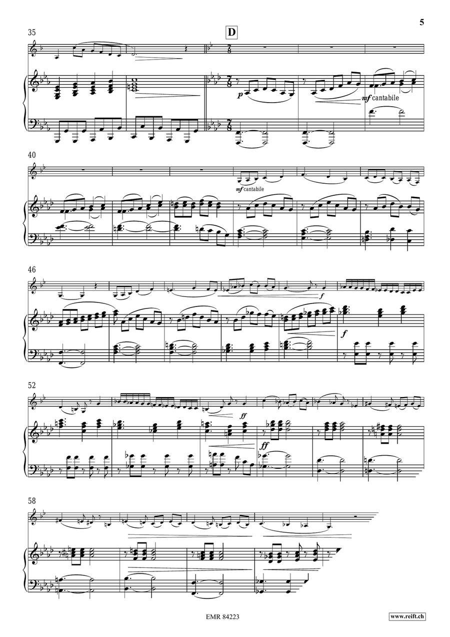 Japanese Mysteries Japanese Mysteries Bass Clarinet scores gallery preview page 7
