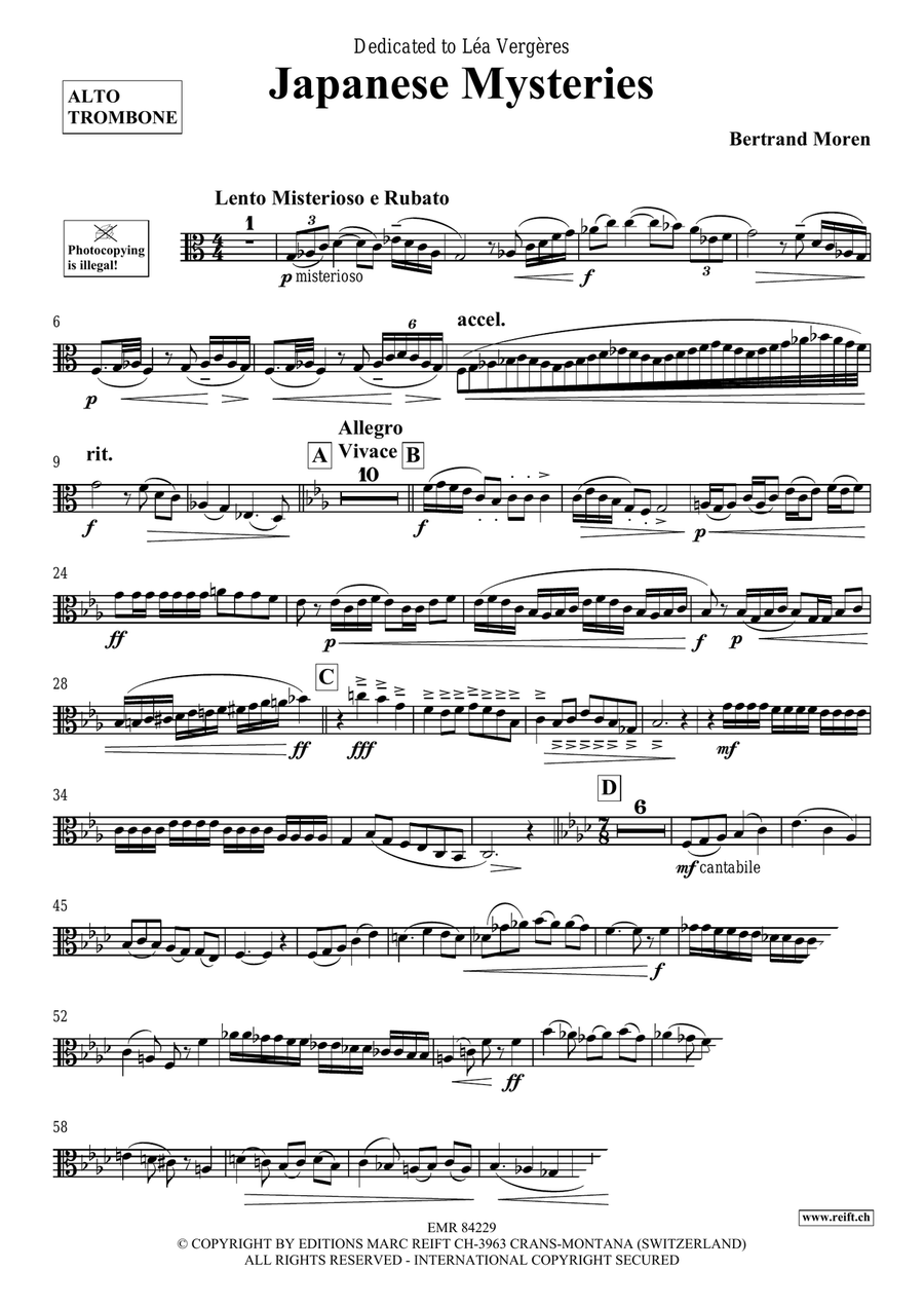 Japanese Mysteries Japanese Mysteries Piano Accompaniment scores gallery preview page 4
