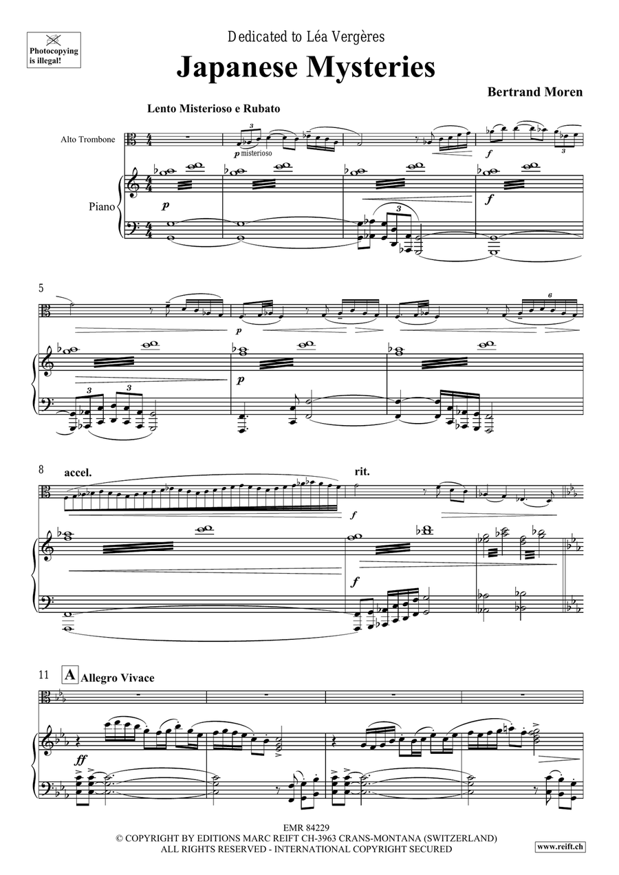 Japanese Mysteries Japanese Mysteries Piano Accompaniment scores gallery preview page 5