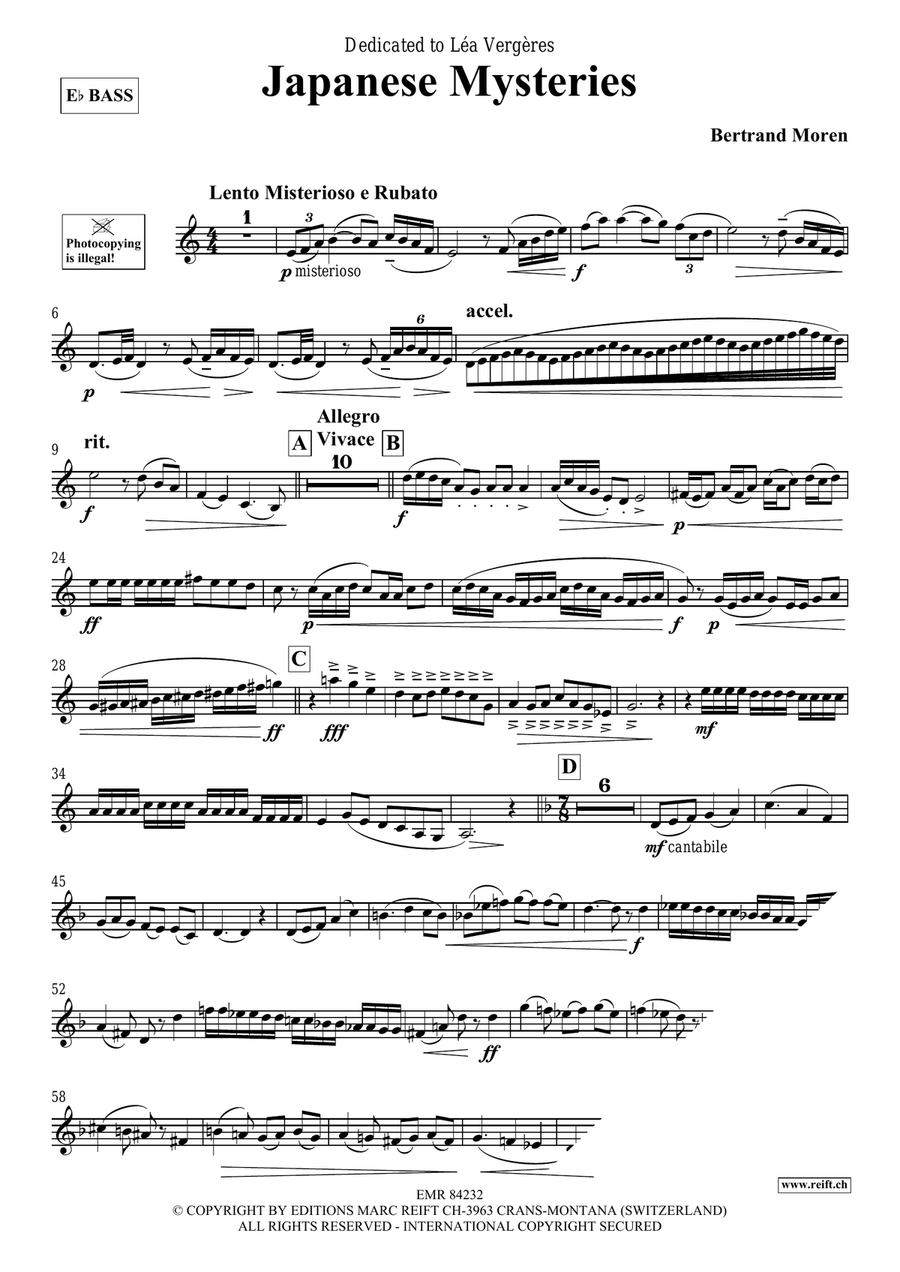 Japanese Mysteries Japanese Mysteries Voice Solo scores gallery preview page 4