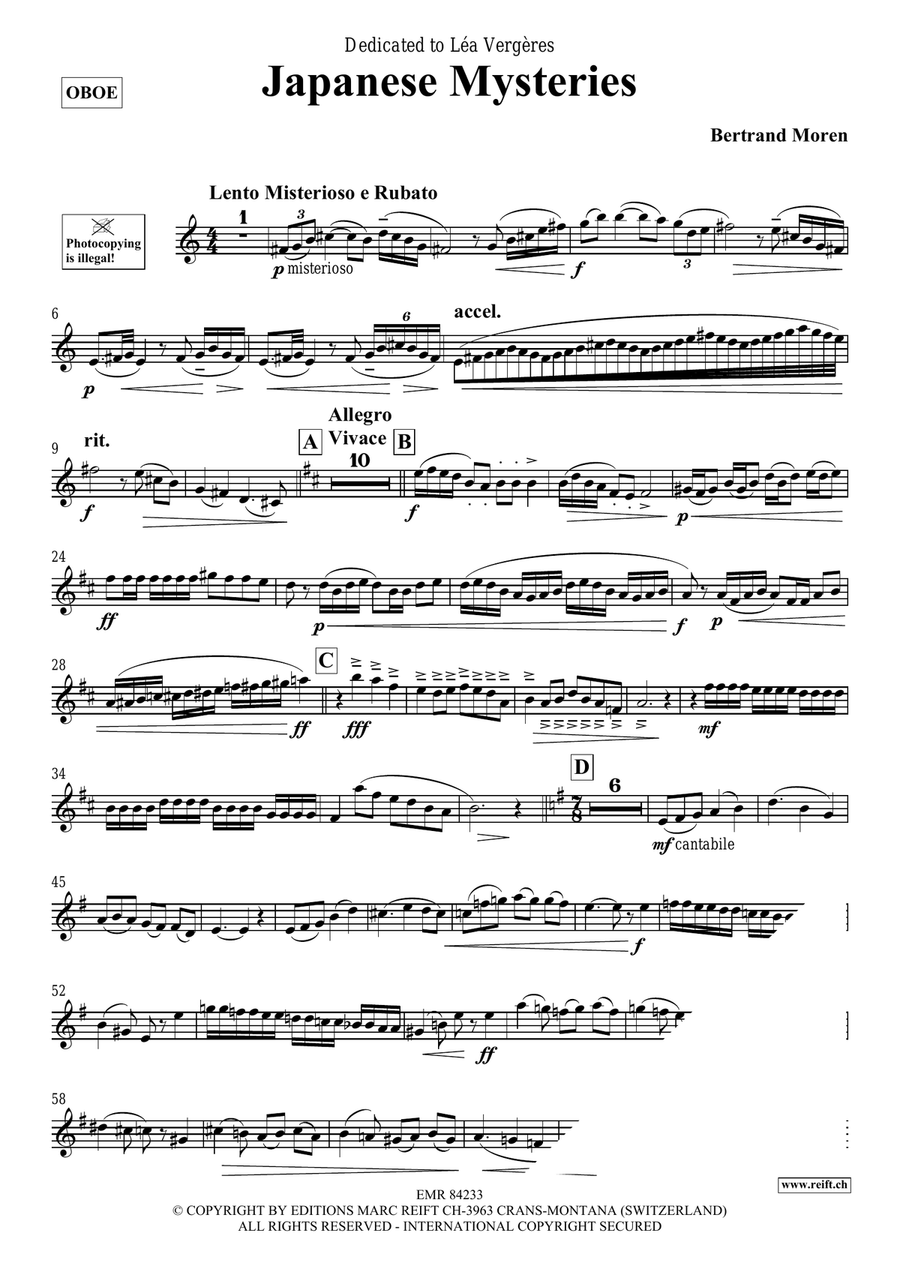 Japanese Mysteries Japanese Mysteries Piano Accompaniment scores gallery preview page 4