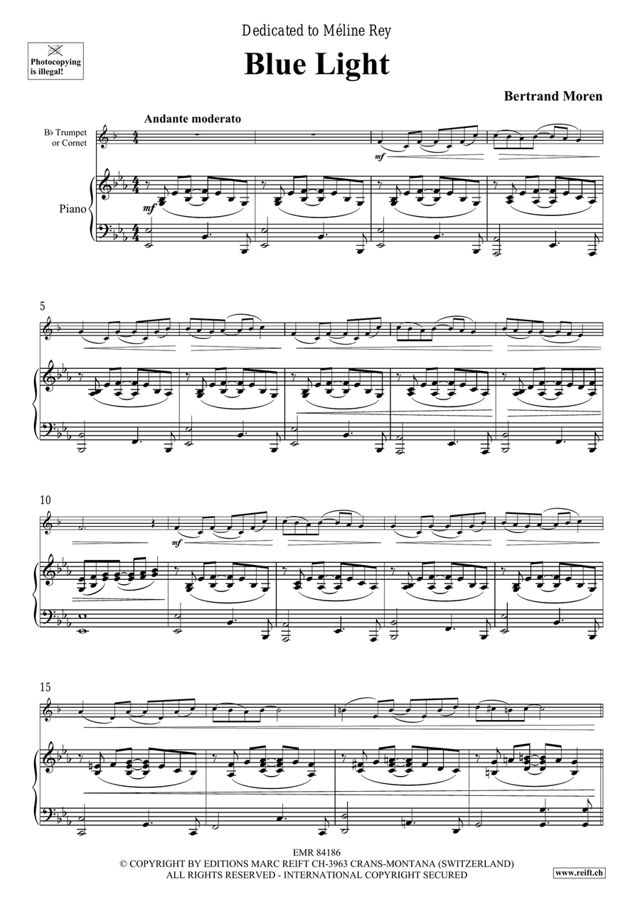 Blue Light Blue Light Cornet scores gallery preview page 5