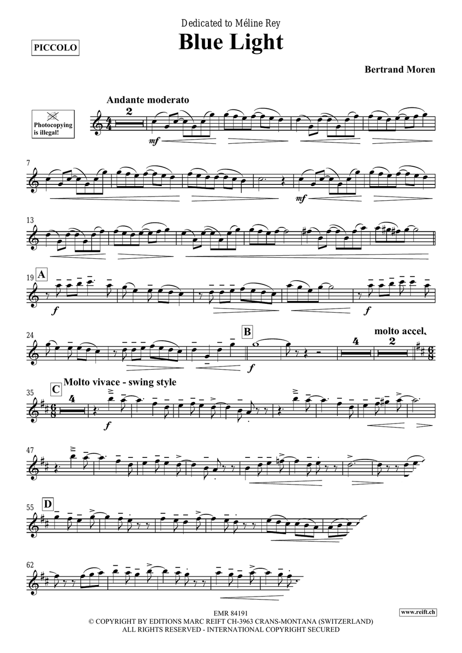 Blue Light Blue Light Piccolo scores gallery preview page 4