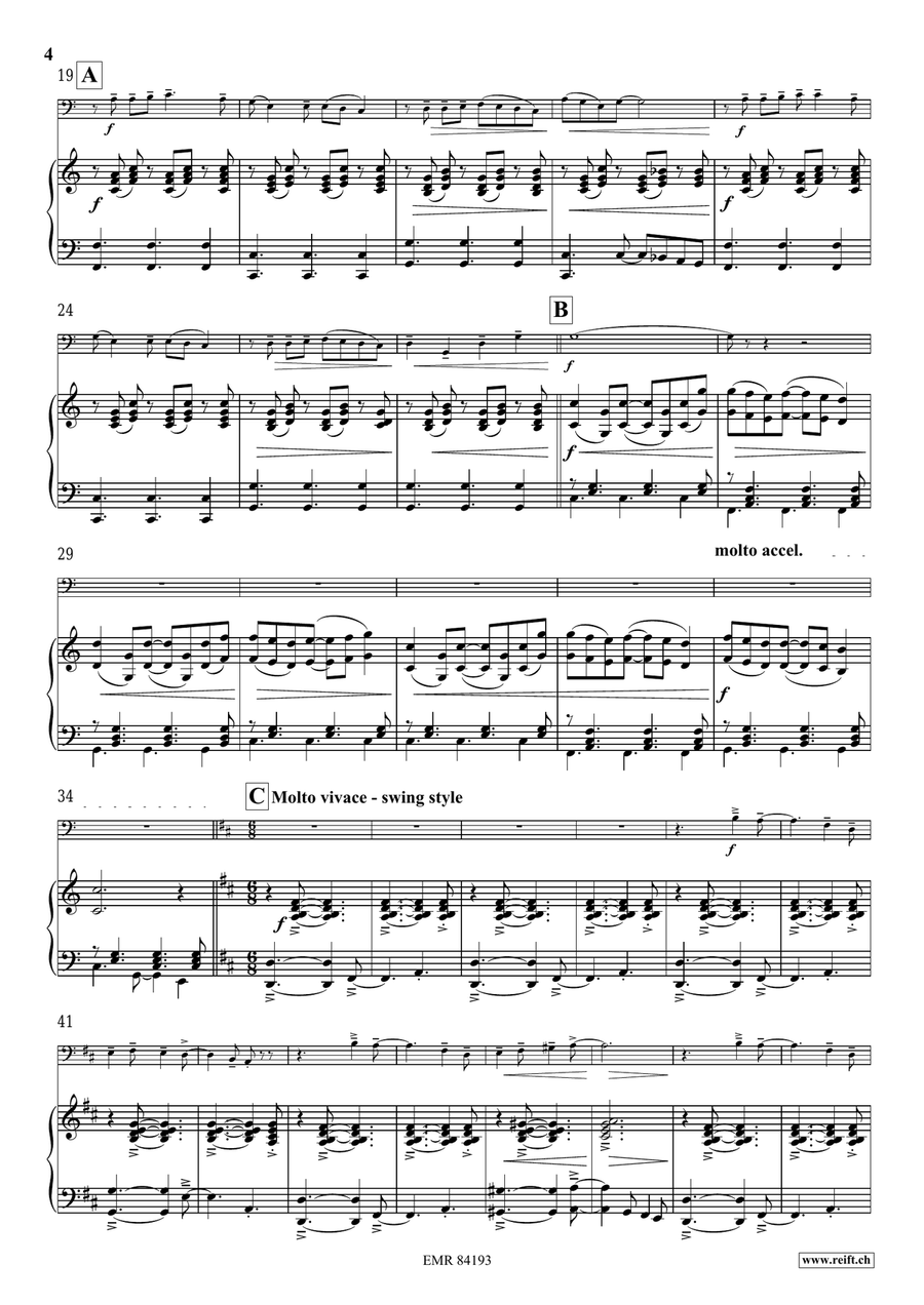 Blue Light Blue Light Bassoon Solo scores gallery preview page 6