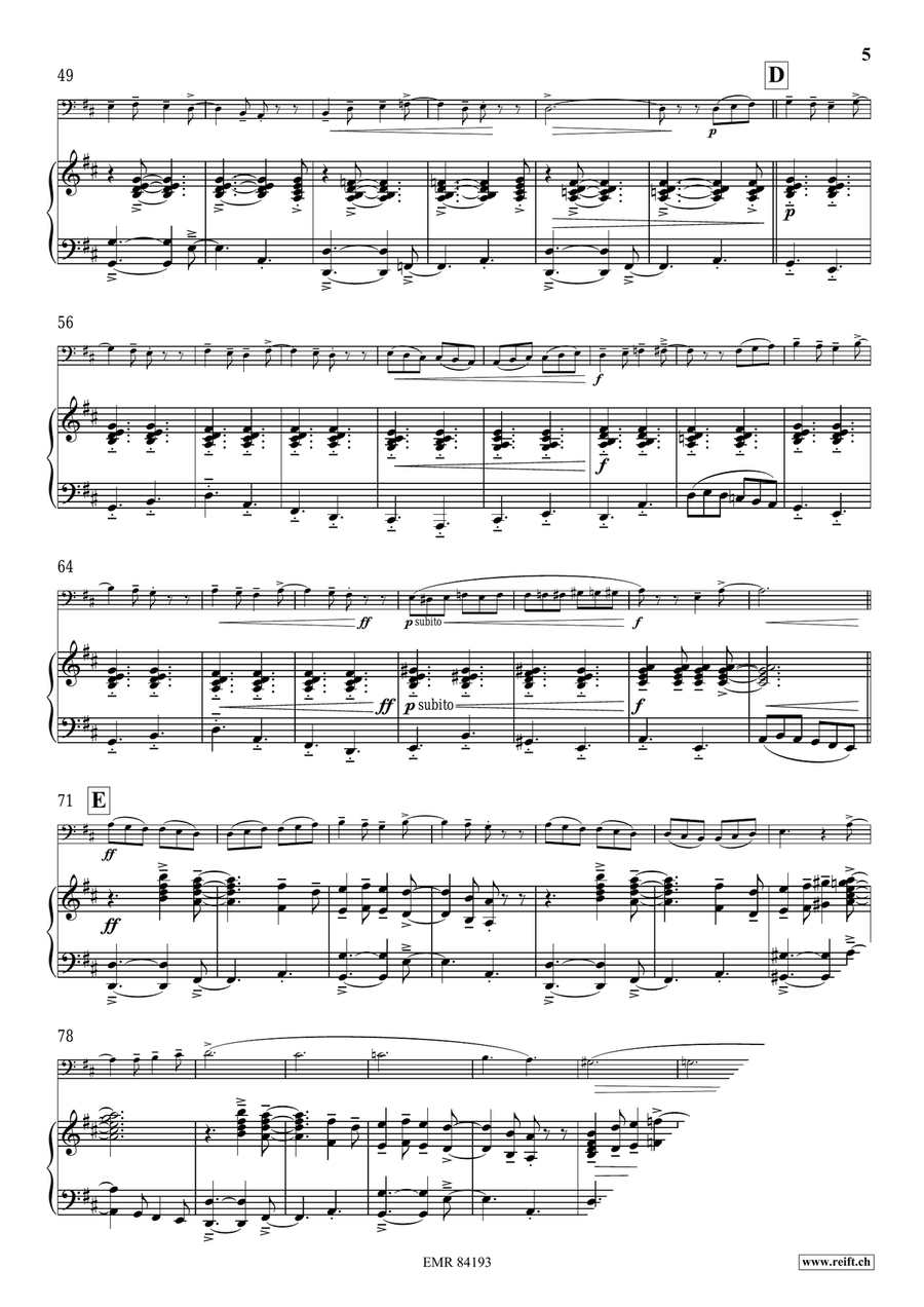 Blue Light Blue Light Bassoon Solo scores gallery preview page 7