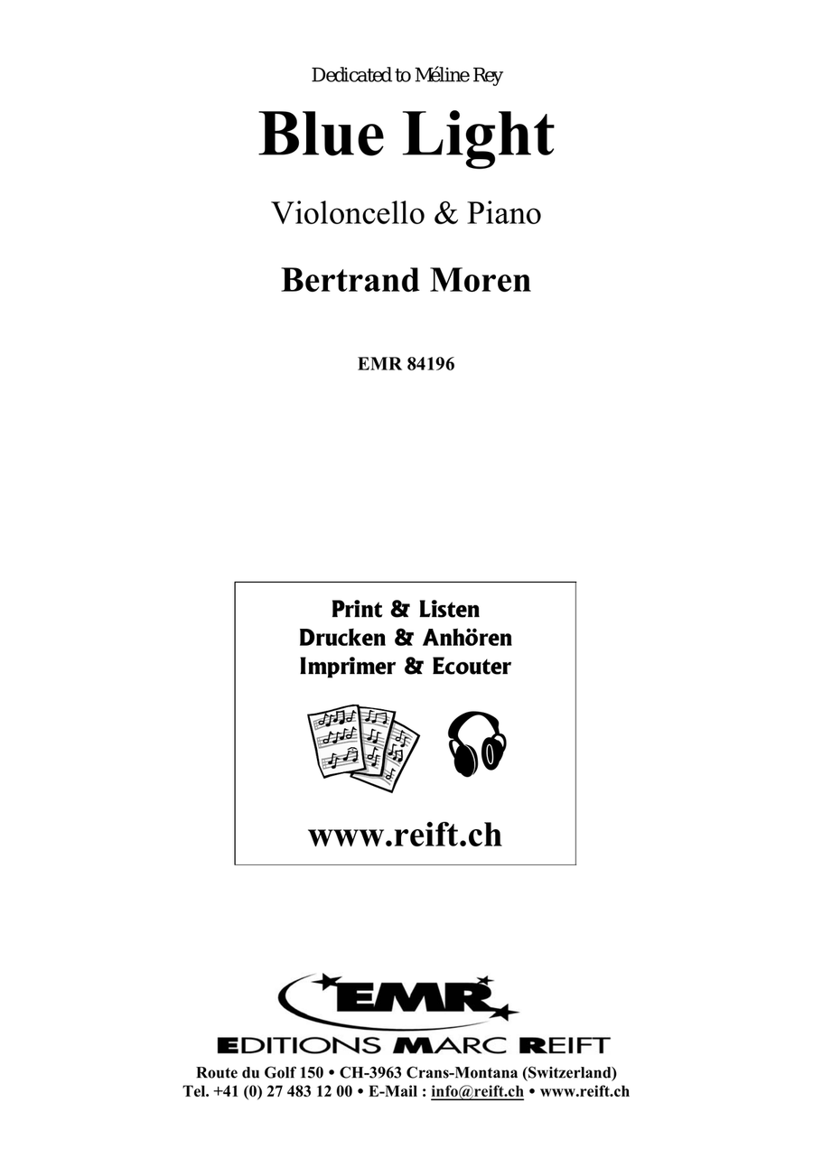Blue Light Blue Light Piano Accompaniment scores gallery preview page 2