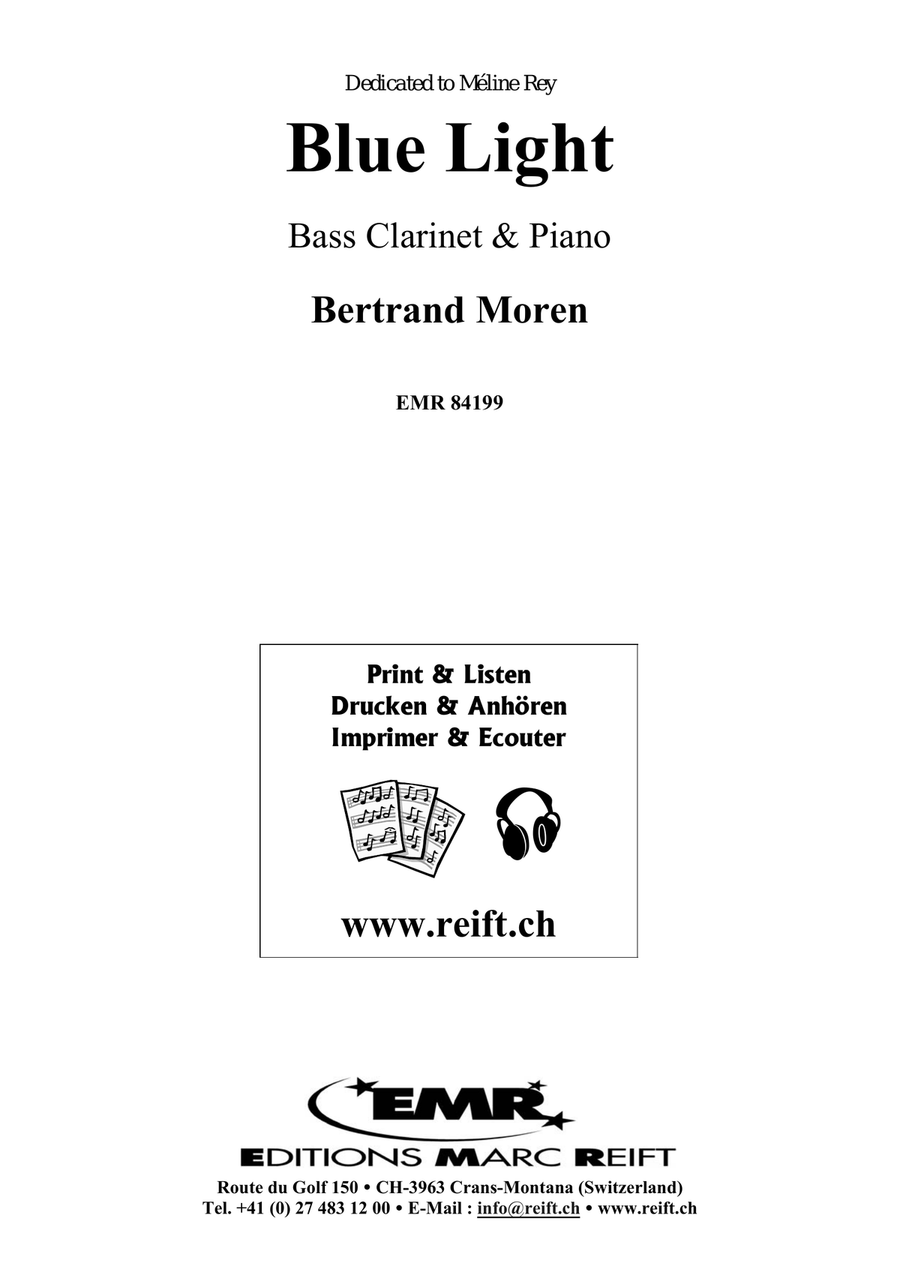 Blue Light Blue Light Bass Clarinet scores gallery preview page 2