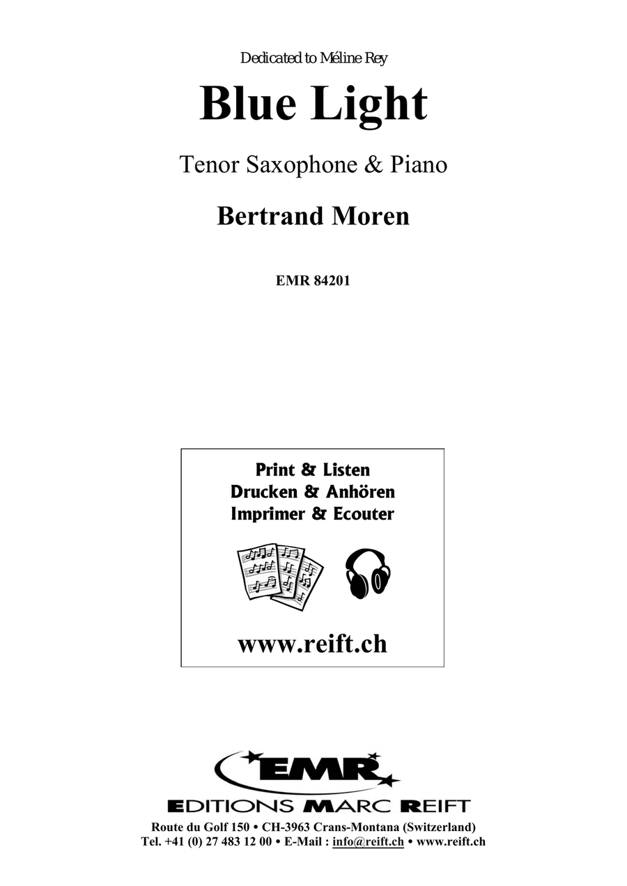 Blue Light Blue Light Tenor Saxophone scores gallery preview page 2