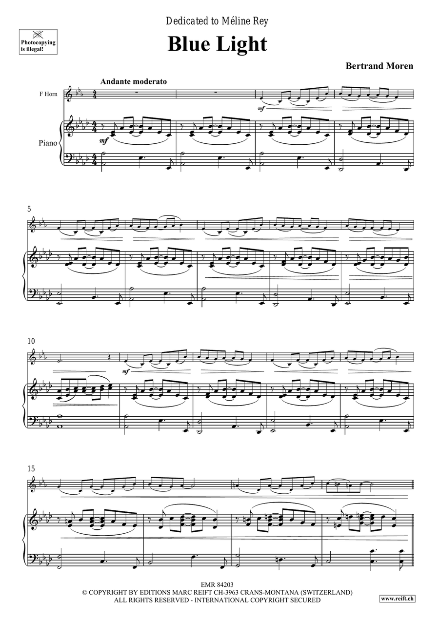 Blue Light Blue Light Horn scores gallery preview page 5