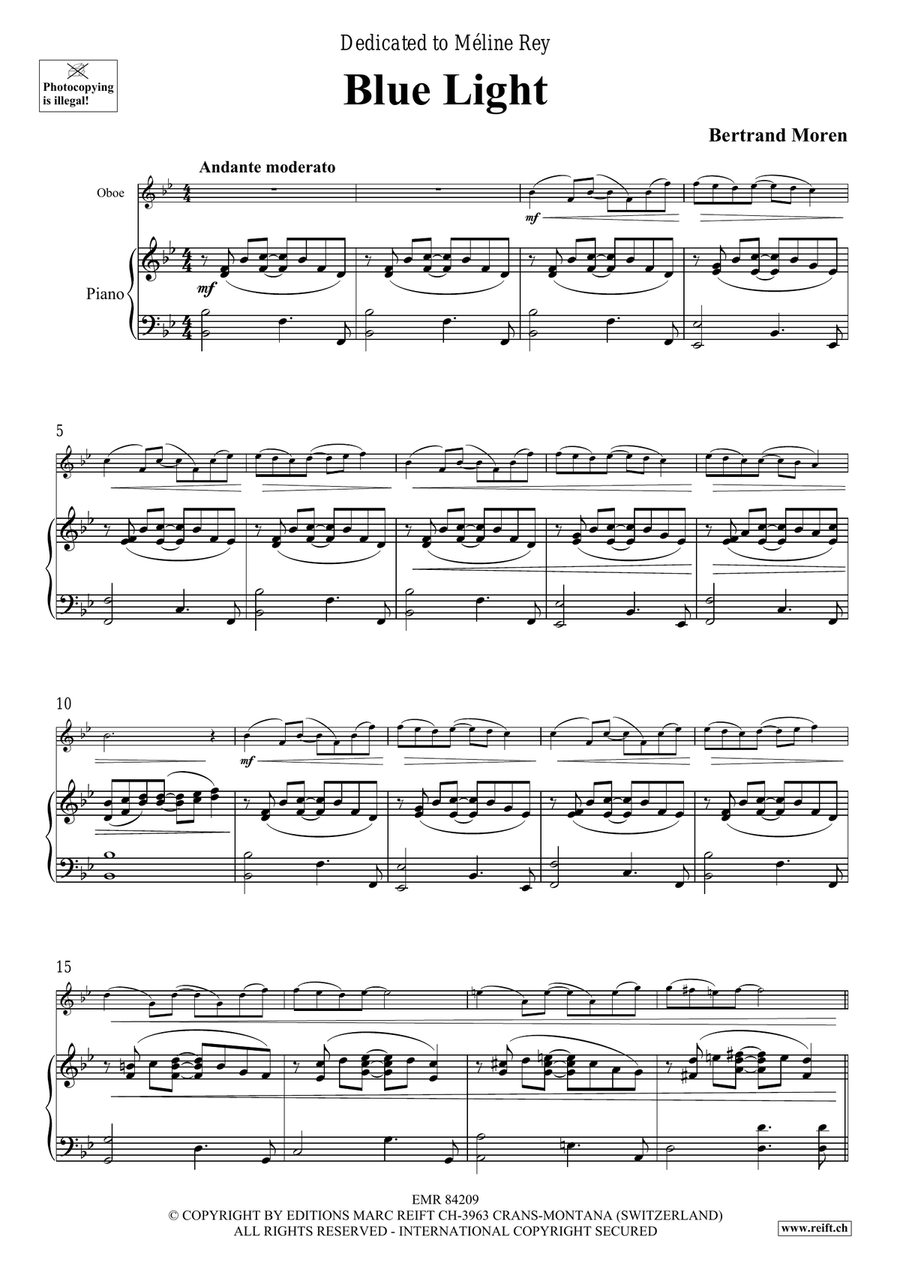 Blue Light Blue Light Piano Accompaniment scores gallery preview page 5