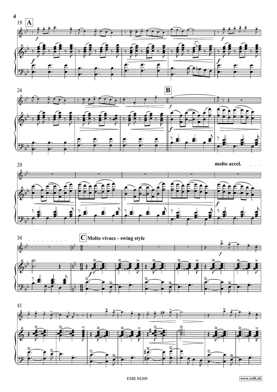 Blue Light Blue Light Piano Accompaniment scores gallery preview page 6