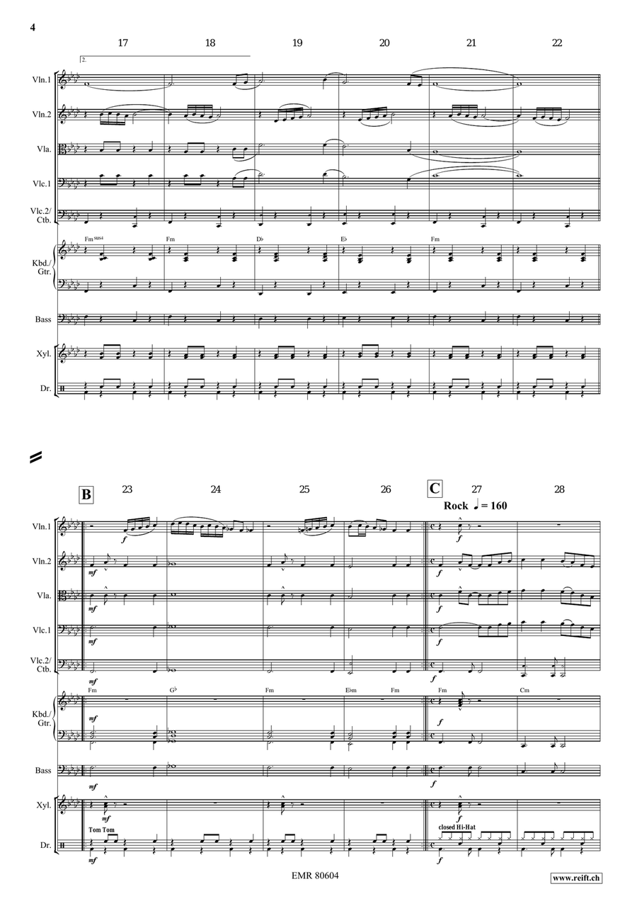 Dream Of Arabian Nights Dream Of Arabian Nights String Orchestra scores gallery preview page 5