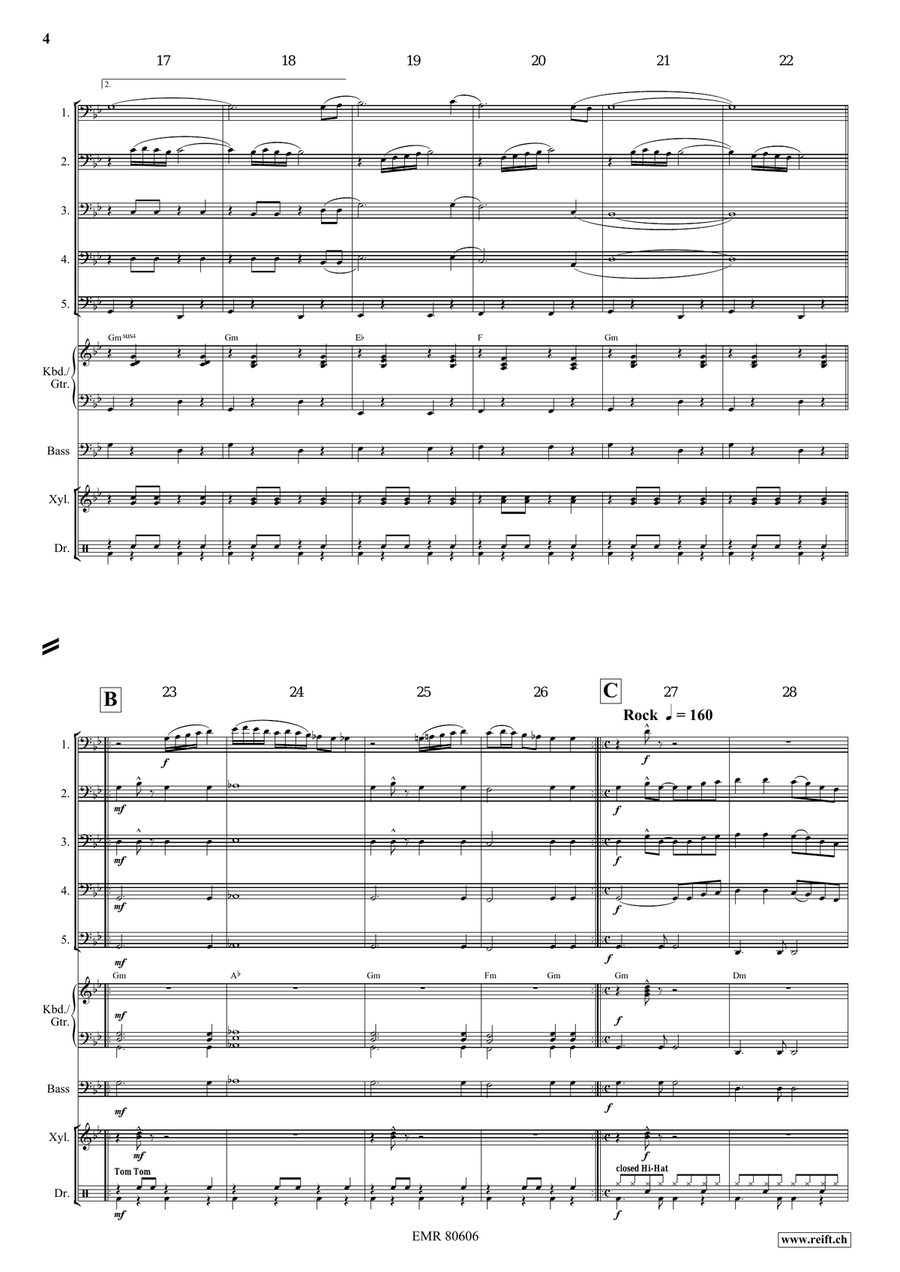 Dream Of Arabian Nights Dream Of Arabian Nights Bassoon scores gallery preview page 5