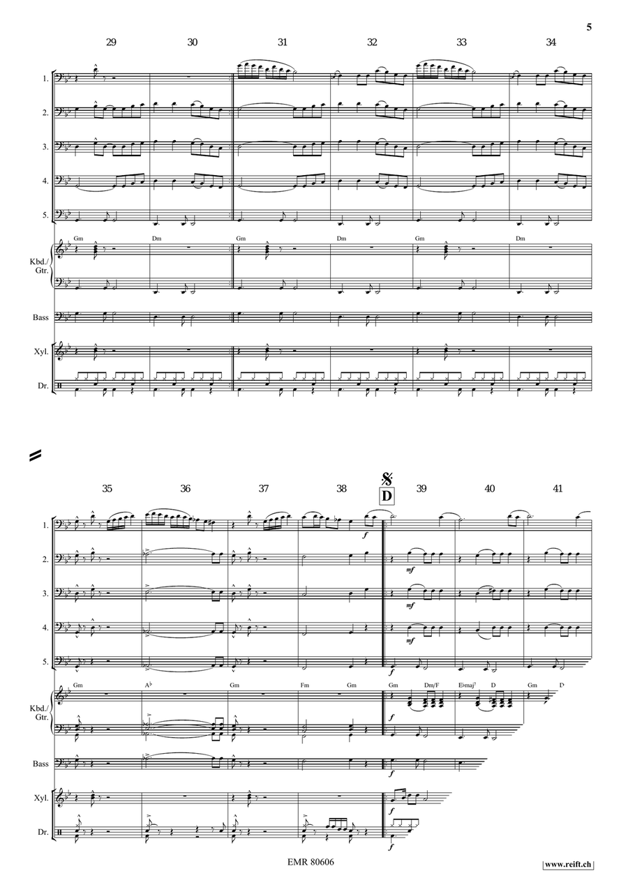 Dream Of Arabian Nights Dream Of Arabian Nights Bassoon scores gallery preview page 6