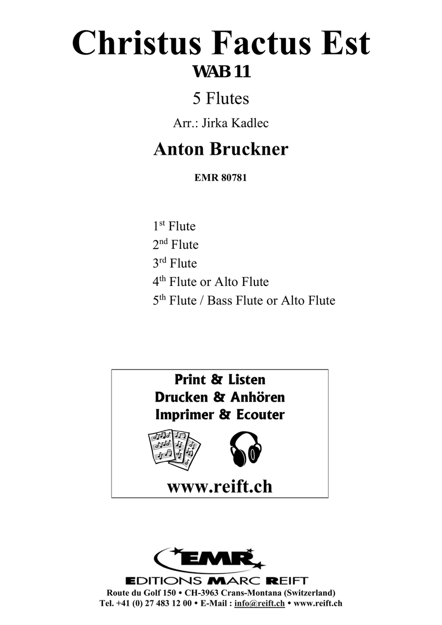 Christus Factus Est Christus Factus Est Flute scores gallery preview page 2