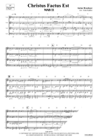 Christus Factus Est Brass Quartet scores gallery preview page 3