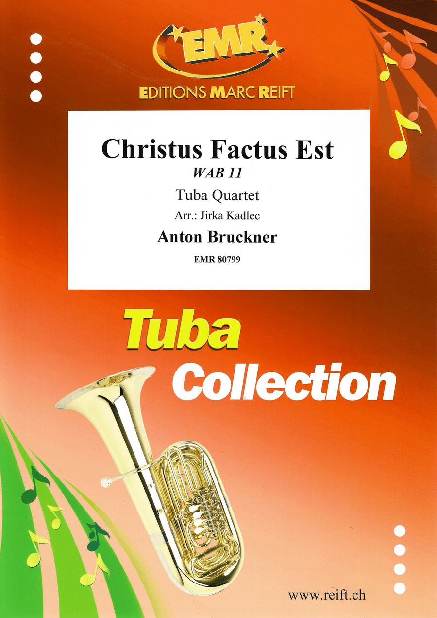 Christus Factus Est Christus Factus Est Tuba Quartet scores gallery preview page 1