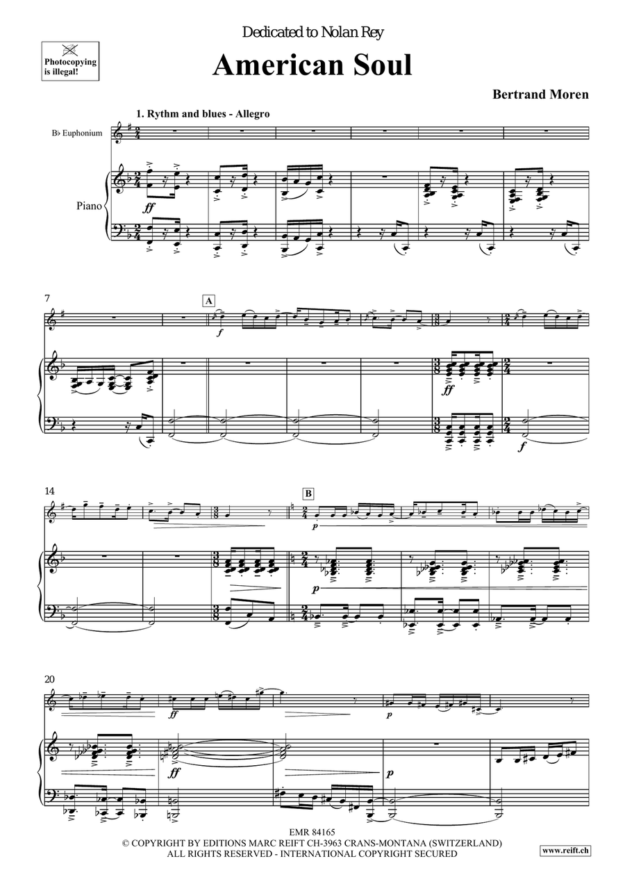 American Soul American Soul Euphonium scores gallery preview page 5
