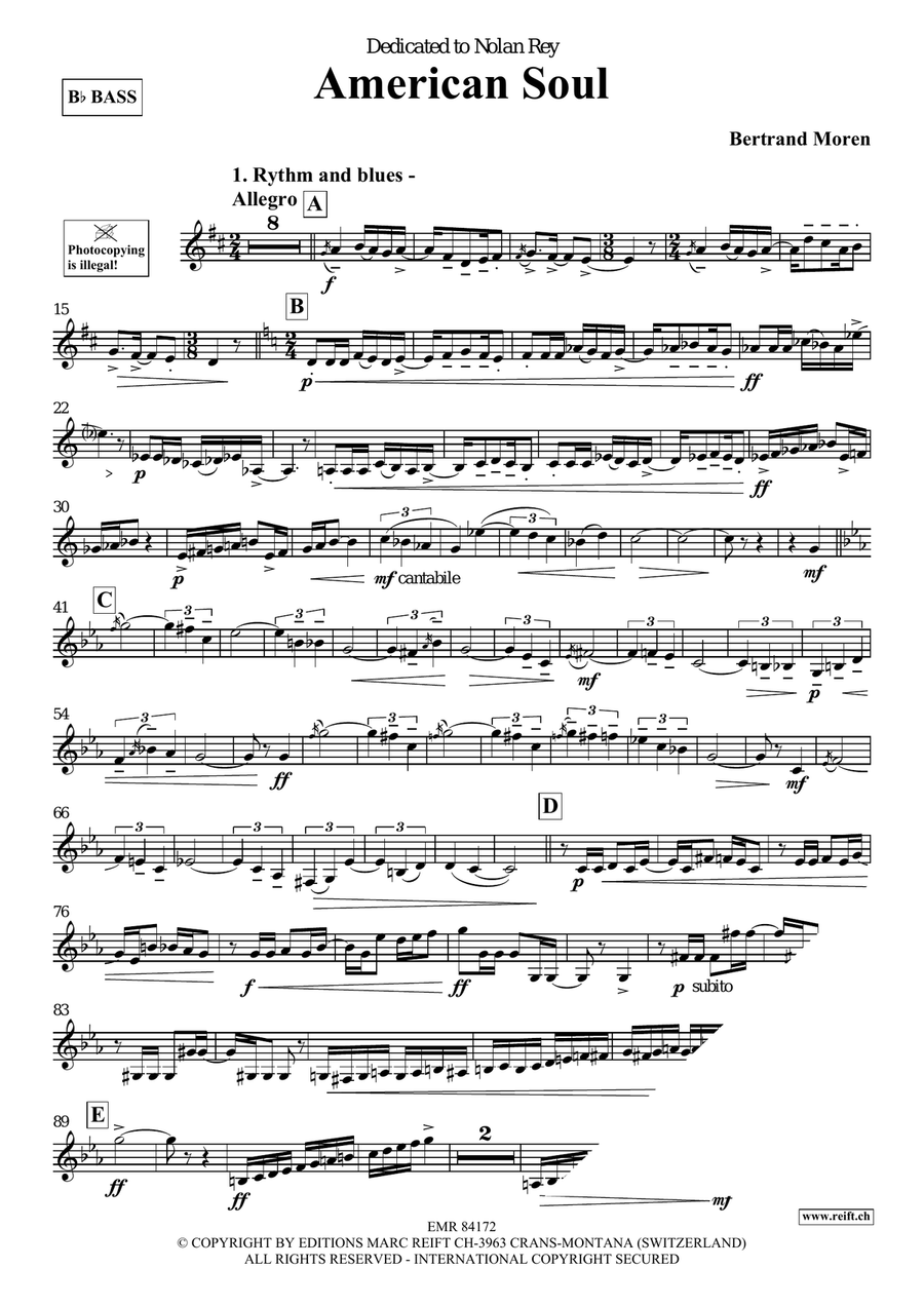 American Soul American Soul Voice Solo scores gallery preview page 4