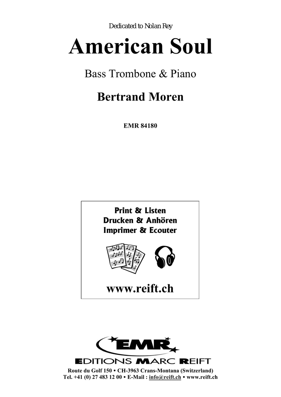 American Soul American Soul Bass Trombone scores gallery preview page 2