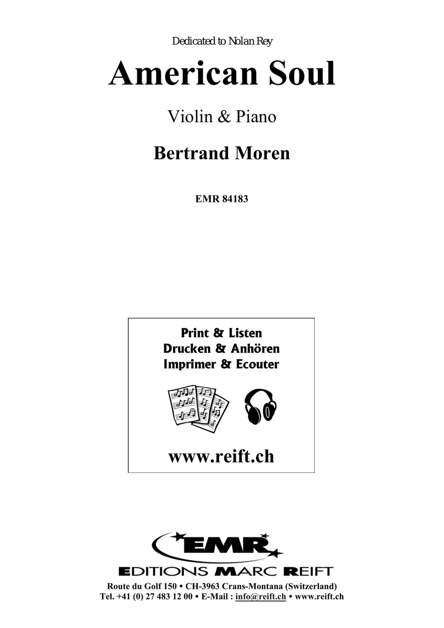 American Soul American Soul Violin Solo scores gallery preview page 2