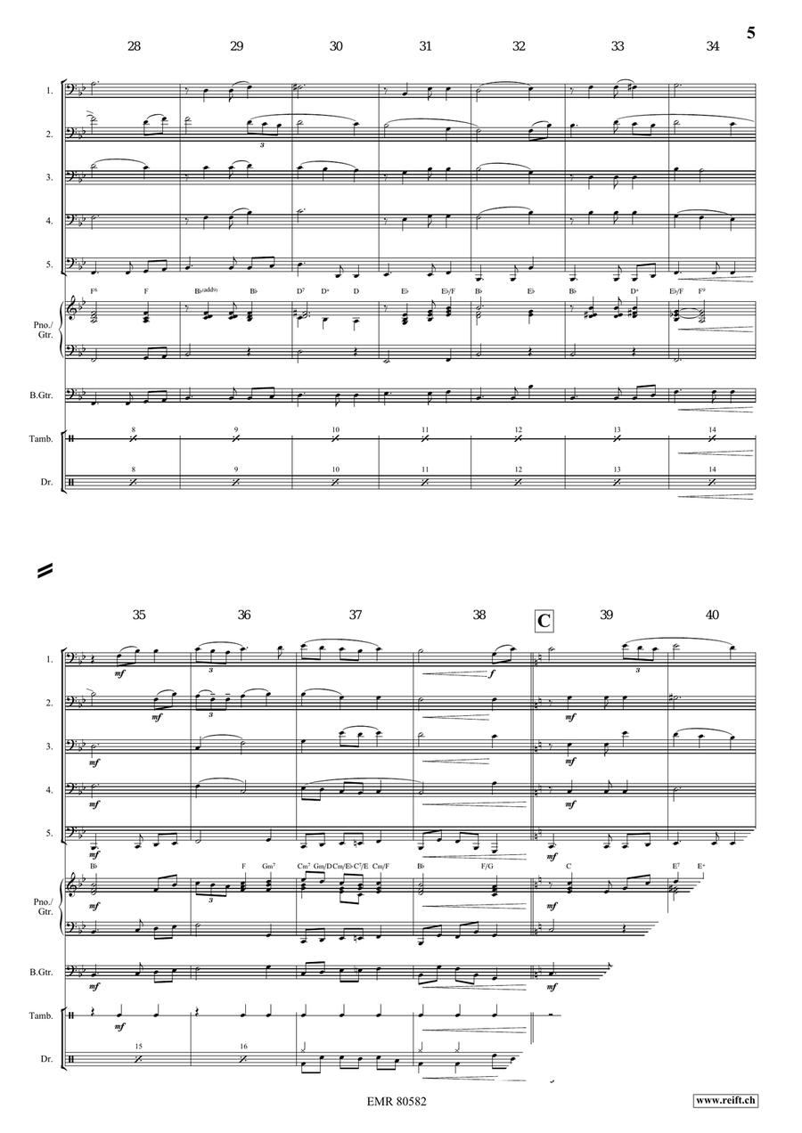 Amazing Grace Amazing Grace Tuba scores gallery preview page 5