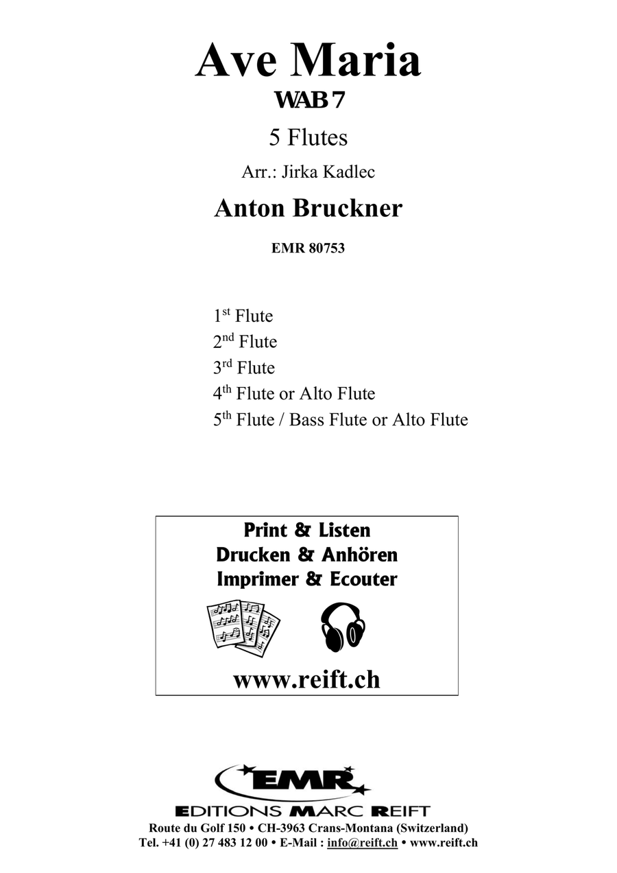 Ave Maria Ave Maria Flute scores gallery preview page 2