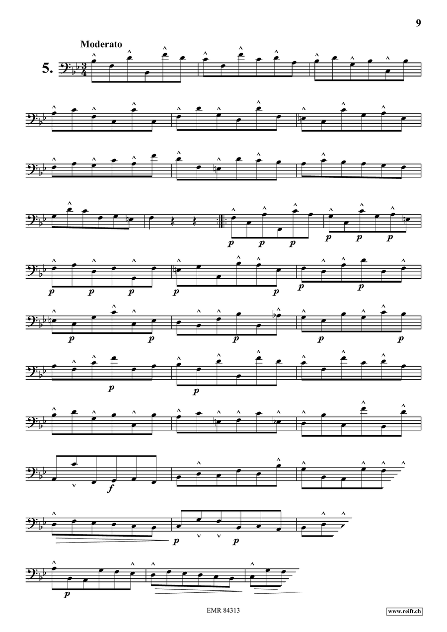 36 Studies 36 Studies Bassoon Solo scores gallery preview page 7
